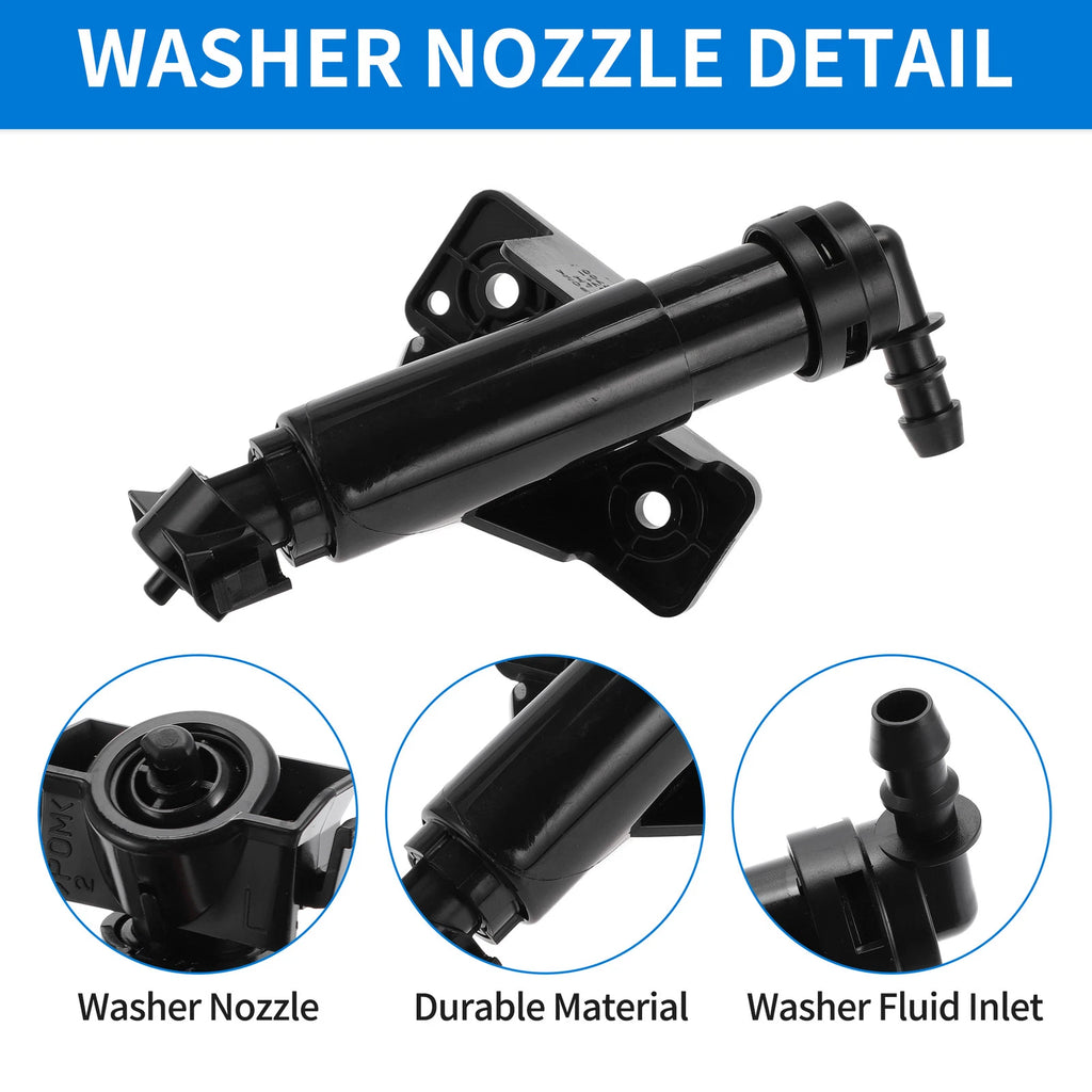 Front Driver Side Headlight Washer Nozzle for Kia Ceed (2012–2017) No. 98671A2700