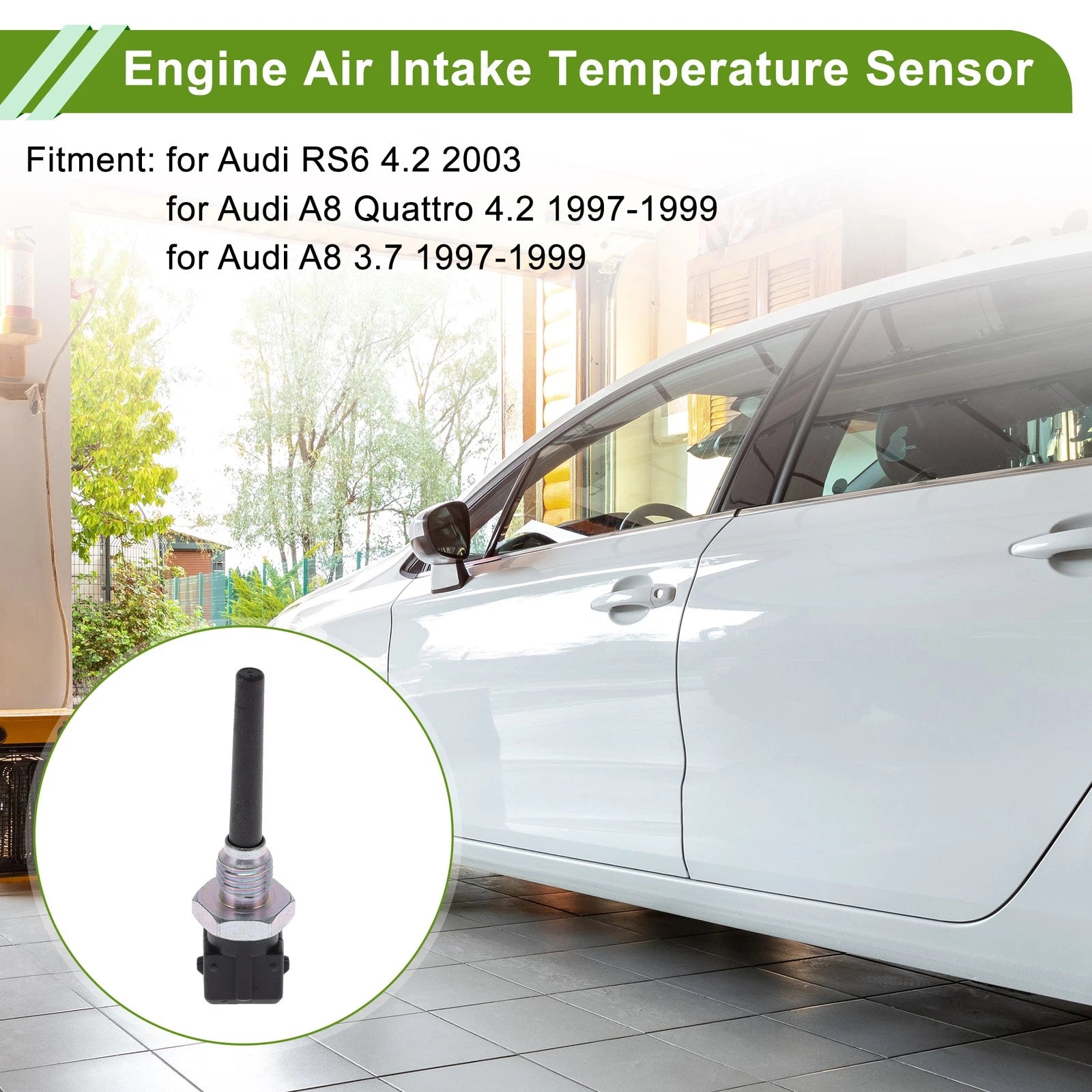 Air Charge Temperature Sensor for Audi RS6 4.2 (2003–2005) Replacement