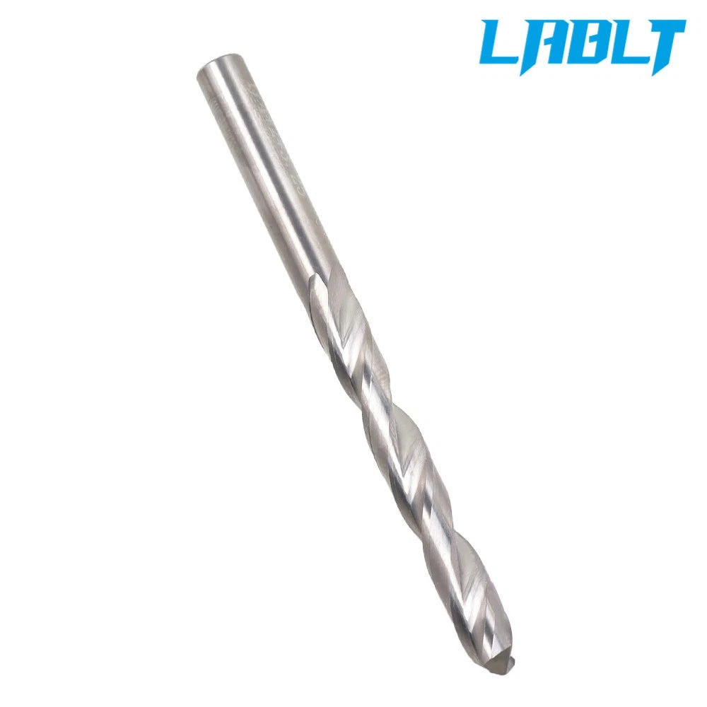 1/4" 2 Flute 118 Degree Solid Carbide Jobber Length Drill Bit