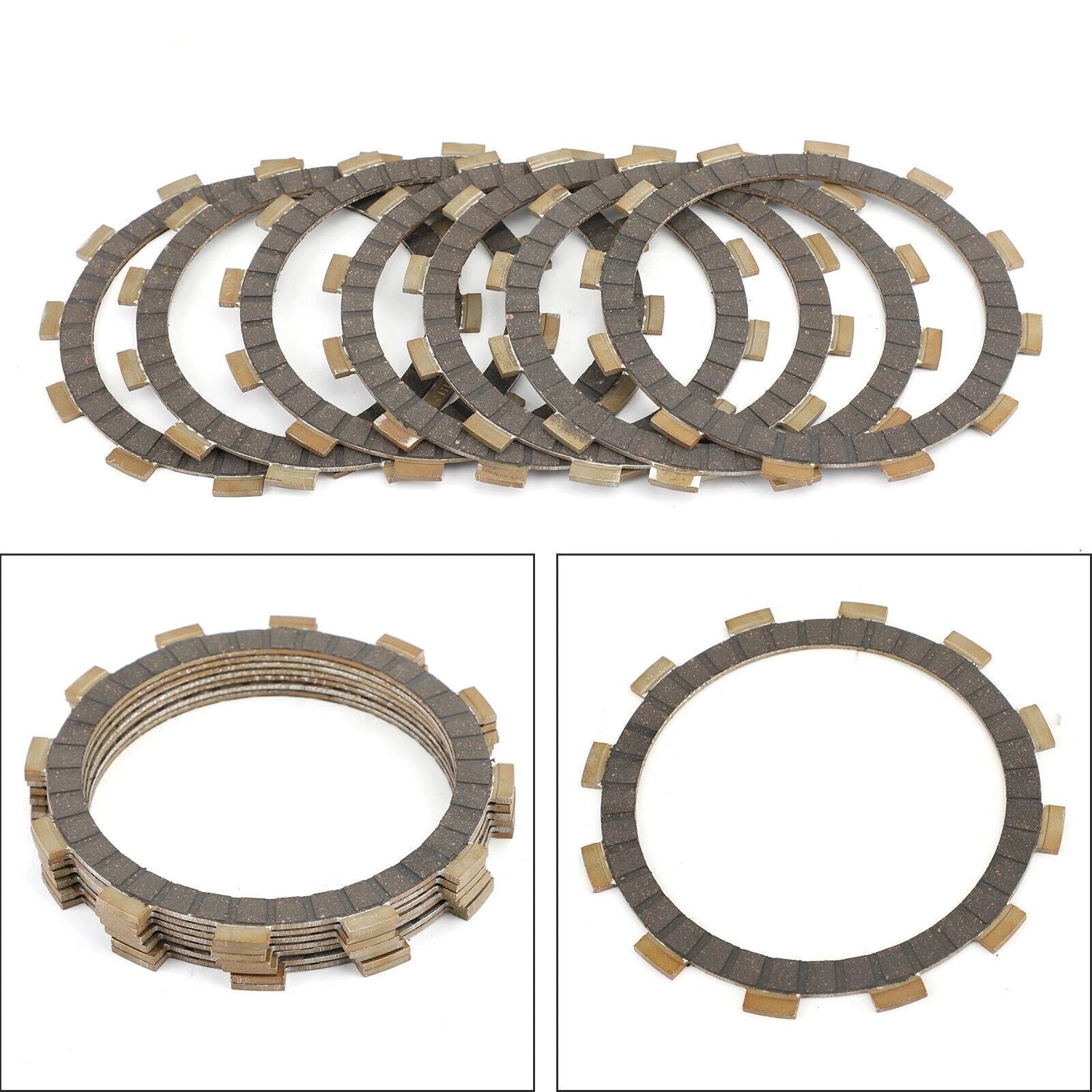 Clutch Friction Plate Kit Set for Suzuki GSX400 GS450 GS500 RGV250 (1980–2011) T9