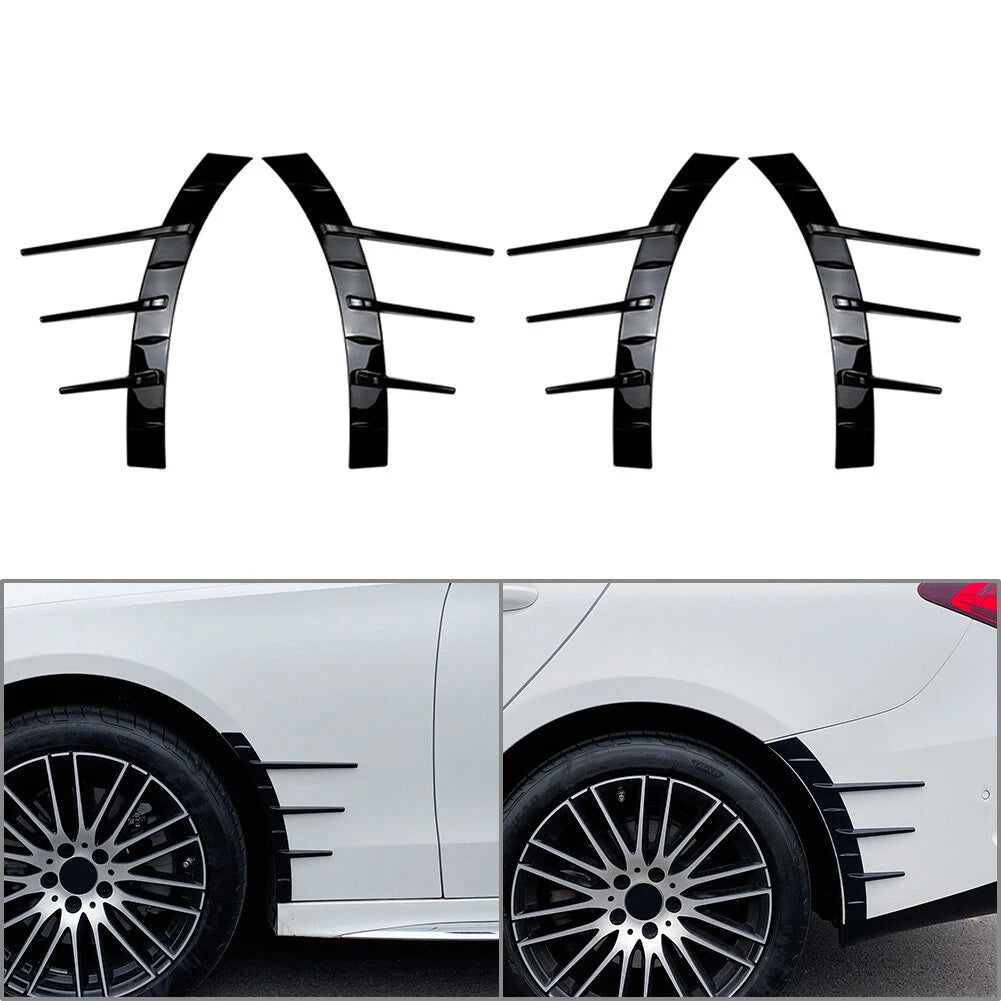 Front Rear Side Eyebrows Spoiler For Mercedes-Benz C-Class W206 C180 22-24