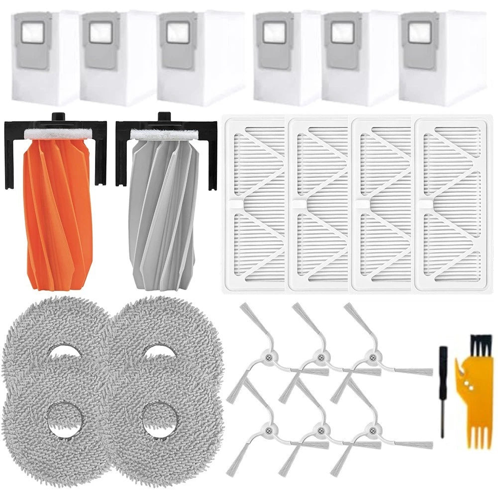 6X Floor Cleaning Robot Brush Kit for Home