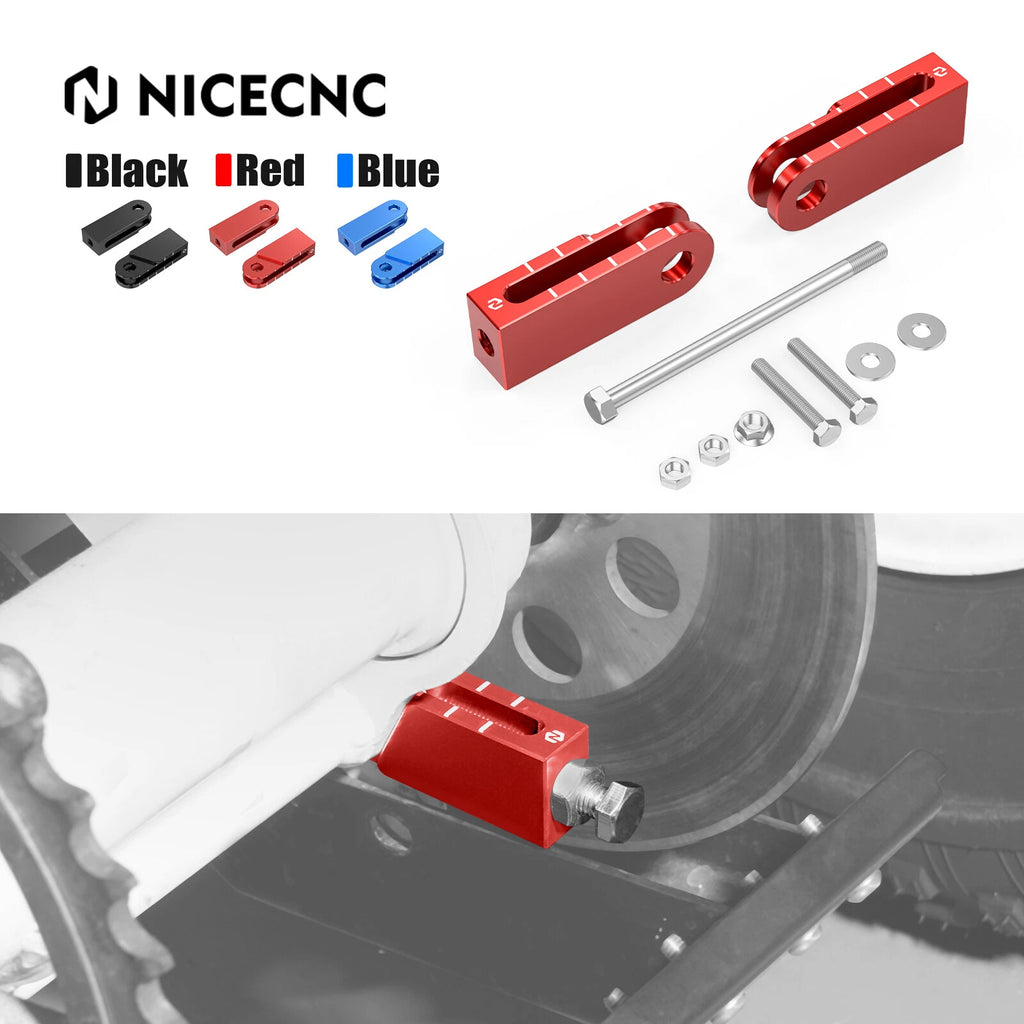 Rear Chain Puller Adjusters for Yamaha Blaster (1987–2006) - Anodized