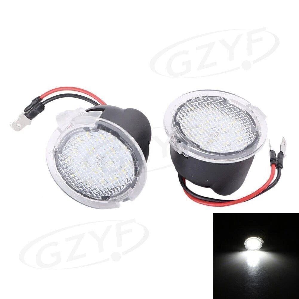 2X LED Side Mirror Puddle Lights for Ford F150 Raptor (2017–2023)