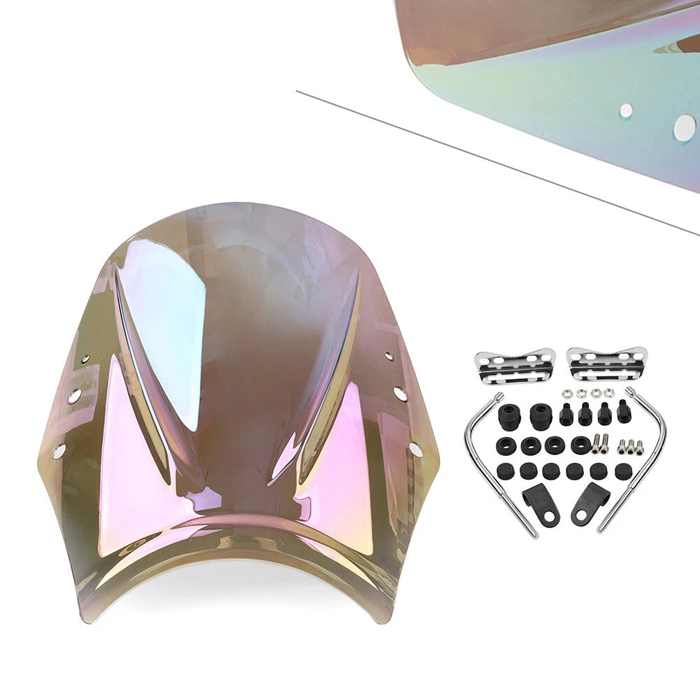 Universal Motorcycle Windshield Deflector Iridium