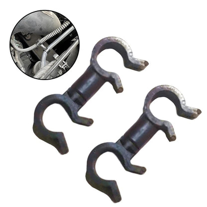 2X Hose Clamps for EA839 Engine Bay Vacuum Line Protection