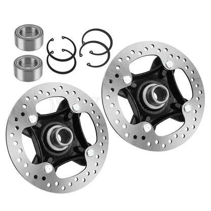 2 Front/Rear Wheel Hub & Rotor Kit for Polaris RZR XP 1000 (2014–2023)
