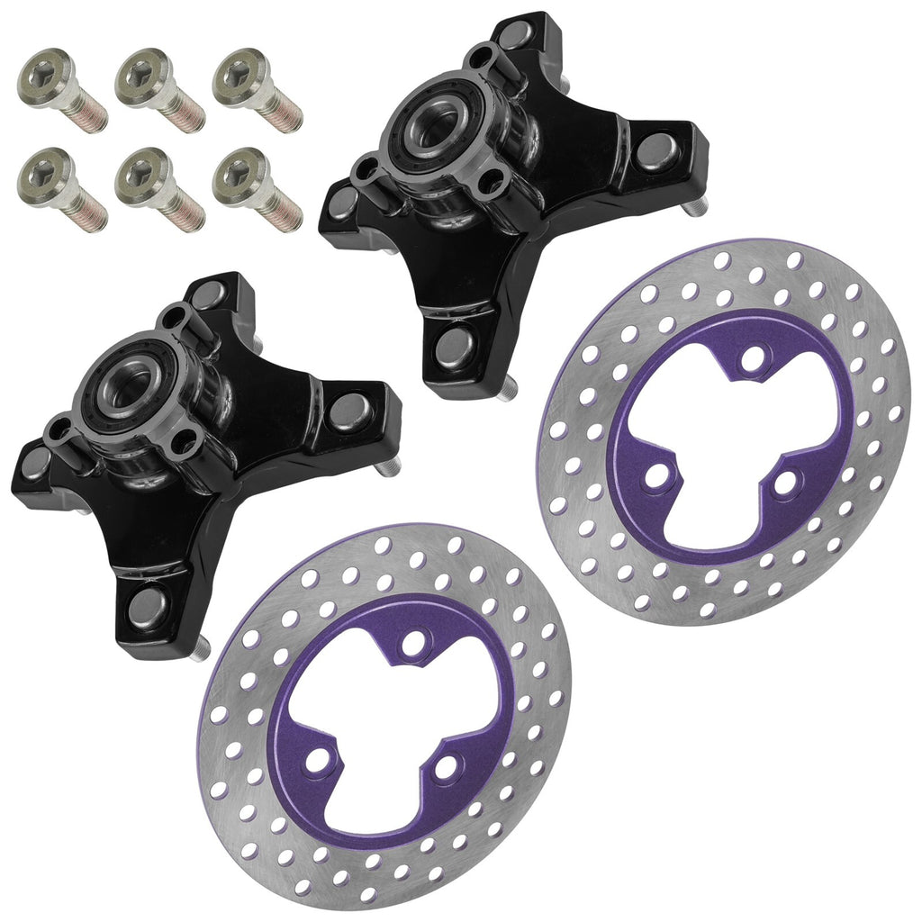 Wheel Hub w Brake Disc Front Left Right for Honda TRX250X (2009–2020)