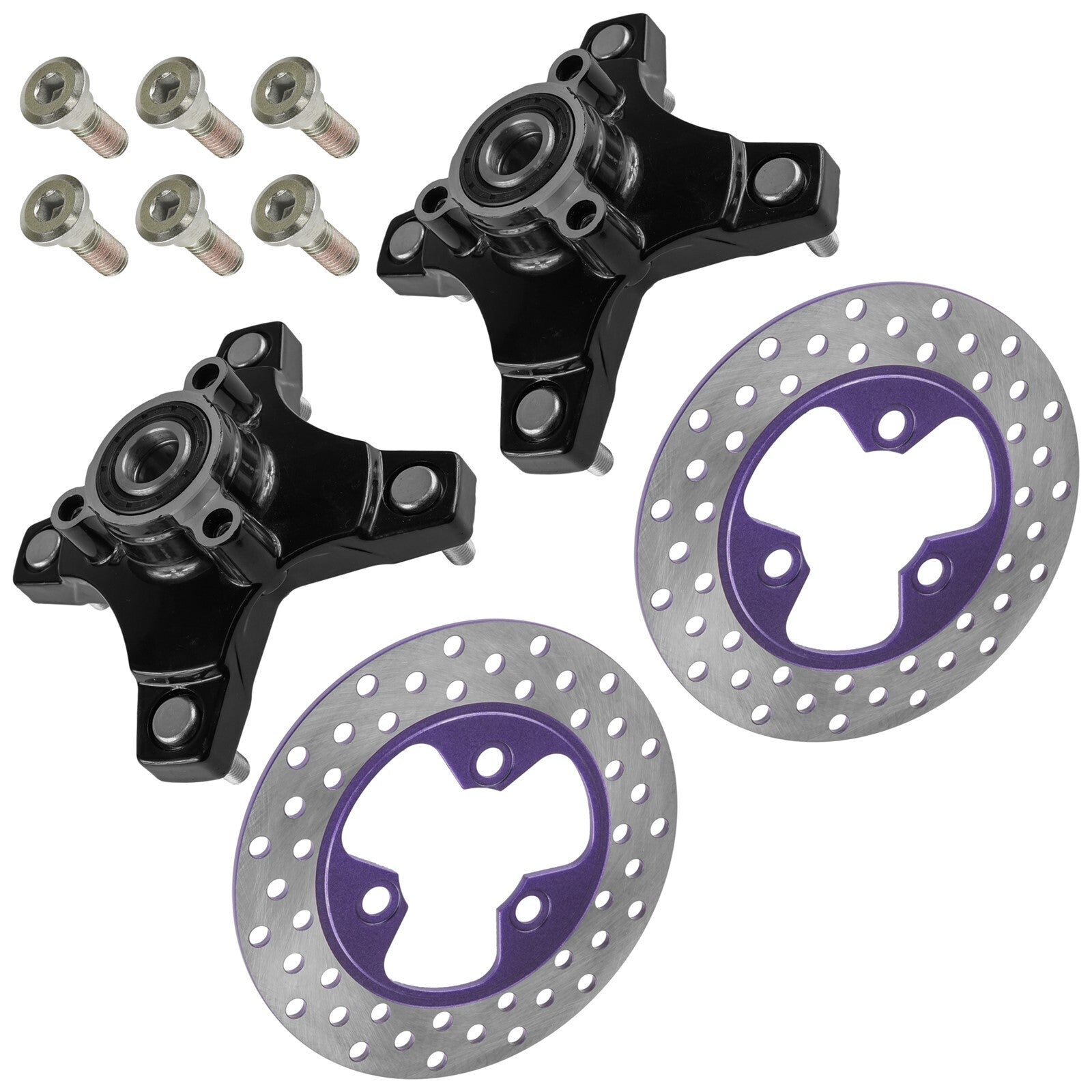 Wheel Hub w Brake Disc Front Left Right for Honda TRX250X (2009–2020)