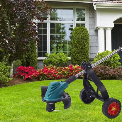 Trimmer Support Wheels for Lawn Care (Adjustable, Lightweight)