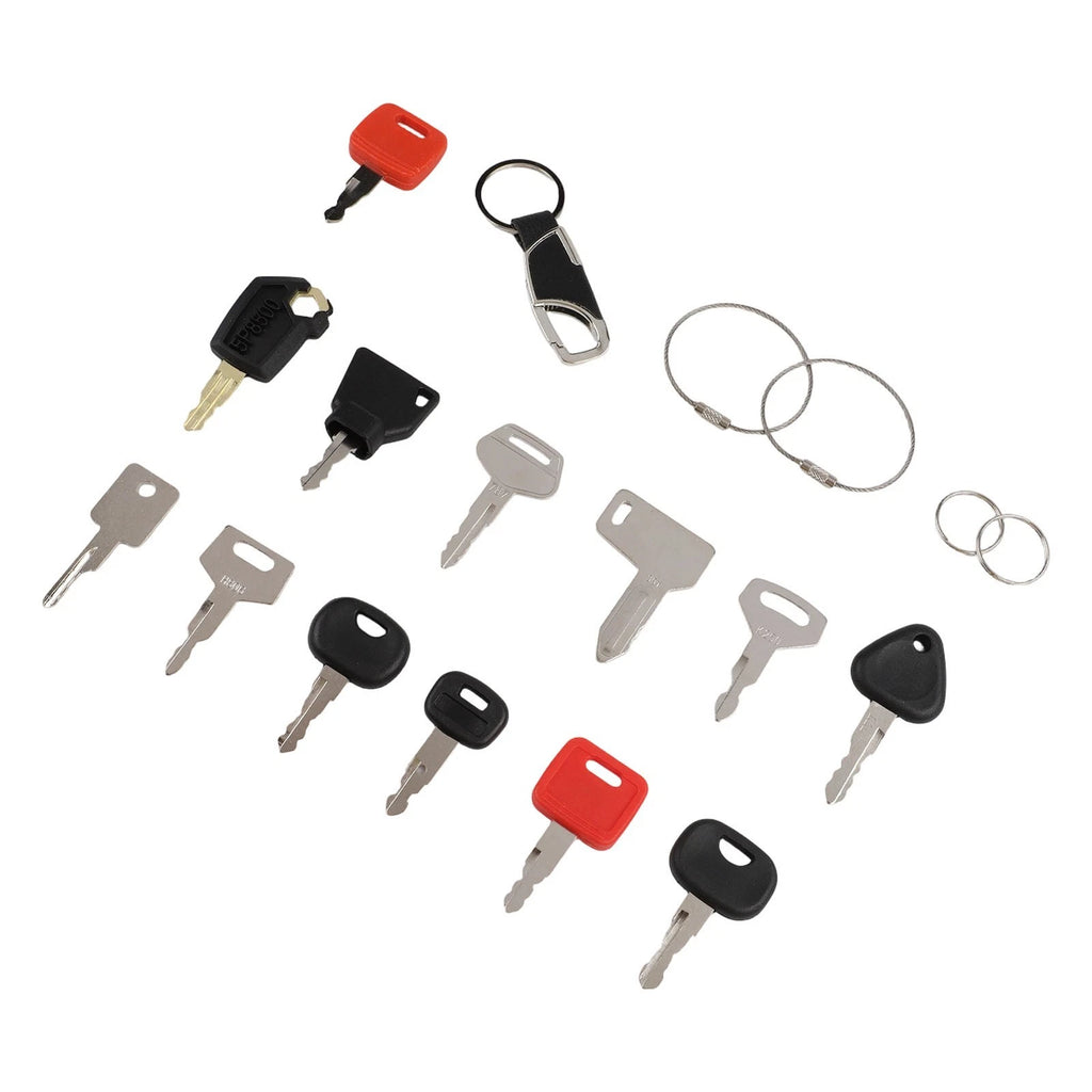 13PCS Ignition Key Set for Heavy Equipment Tractors Excavators