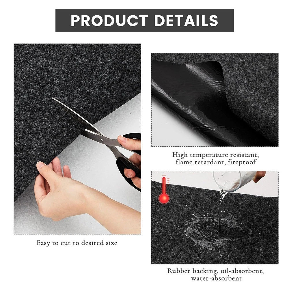Garage Mats for Effortless Cleaning (Universal Fit)