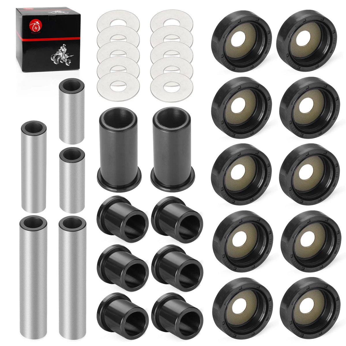 Rear A-Arm Suspension Bushing Kit for Suzuki King Quad 450 LTA450X (2007–2010)