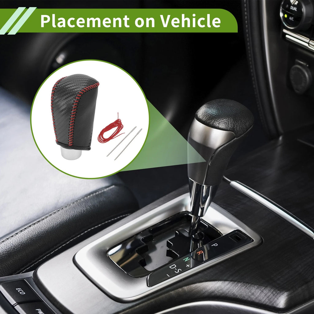 Gear Shift Knob Cover Replacement for Toyota Camry (2007–2011) Black