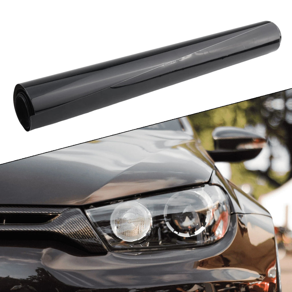 Dark Tint Vinyl Wrap Sheet for Headlight and Taillight (Easy Installation)