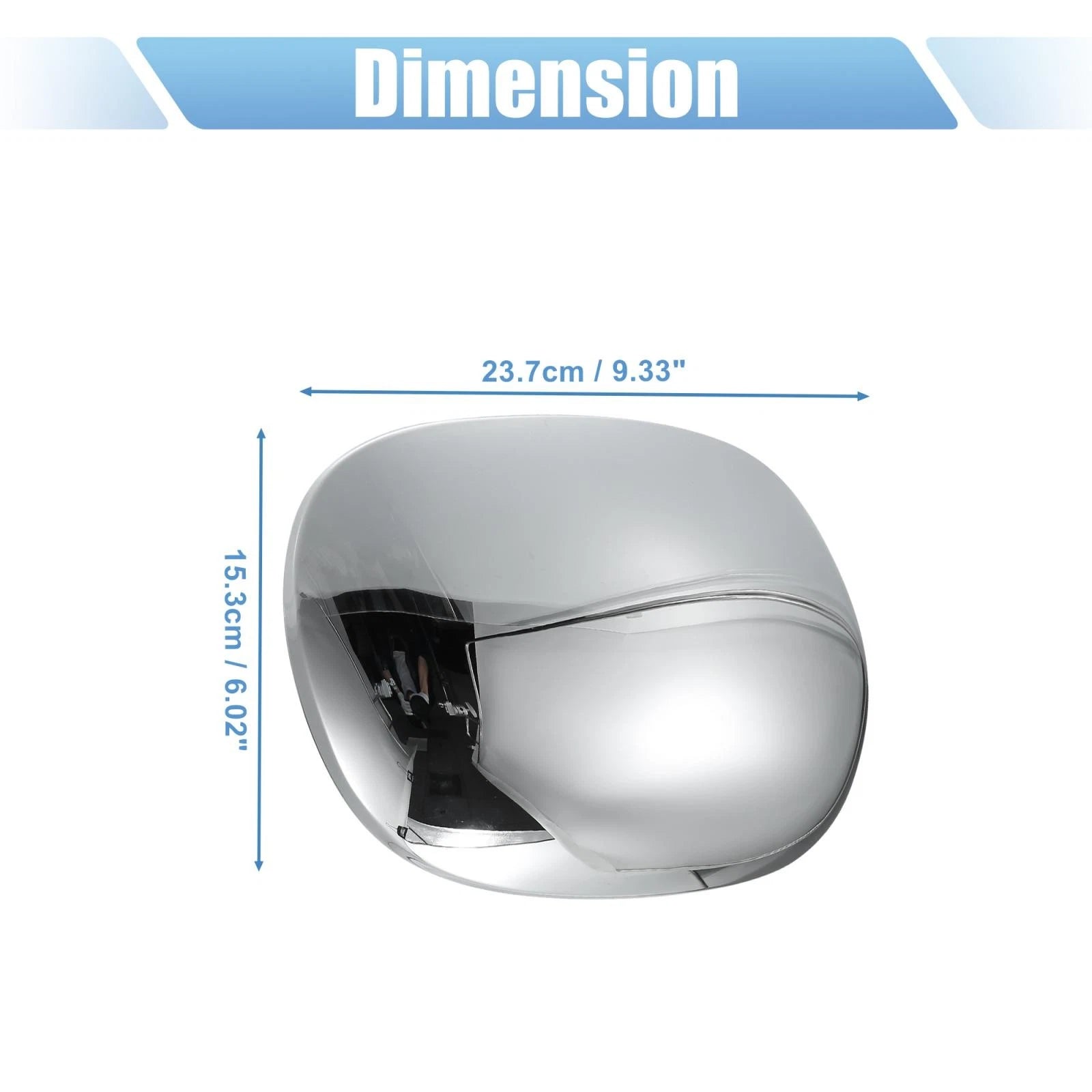 Mirror Cover Cap Chrome Plated Power Pair for Lincoln Navigator (1998–1999)