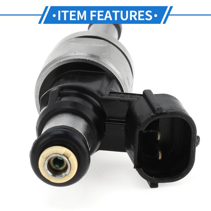 Fuel Injector No. 166006CA0B for Nissan Rogue 2.5 (2021) 1 Pc Black