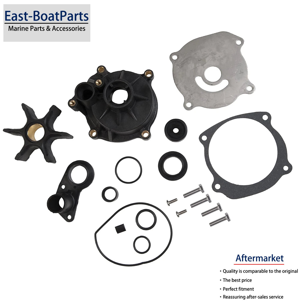 Water Pump Impeller Kit for BRP OMC Johnson Evinrude 65HP 80HP 105HP (N/A)