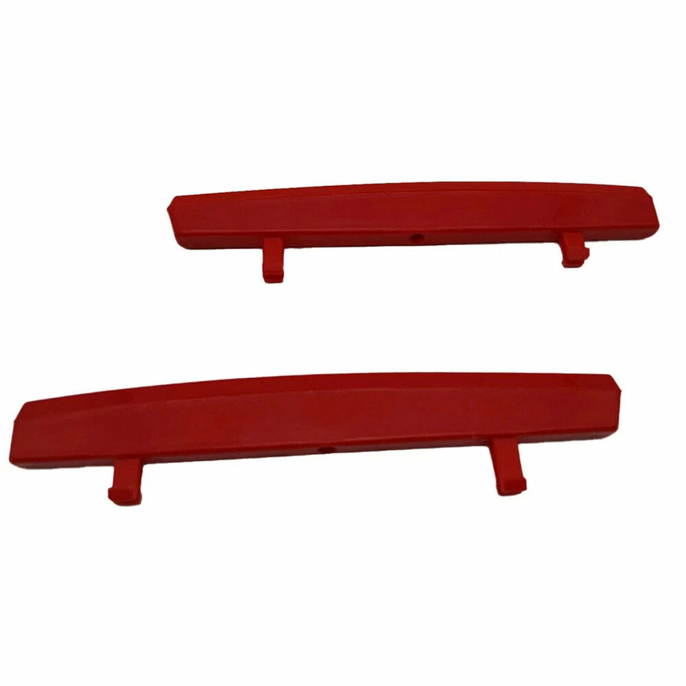 2X Front Grille Insert Cover Trim Red for Dodge Ram 1500 (2019–2021)