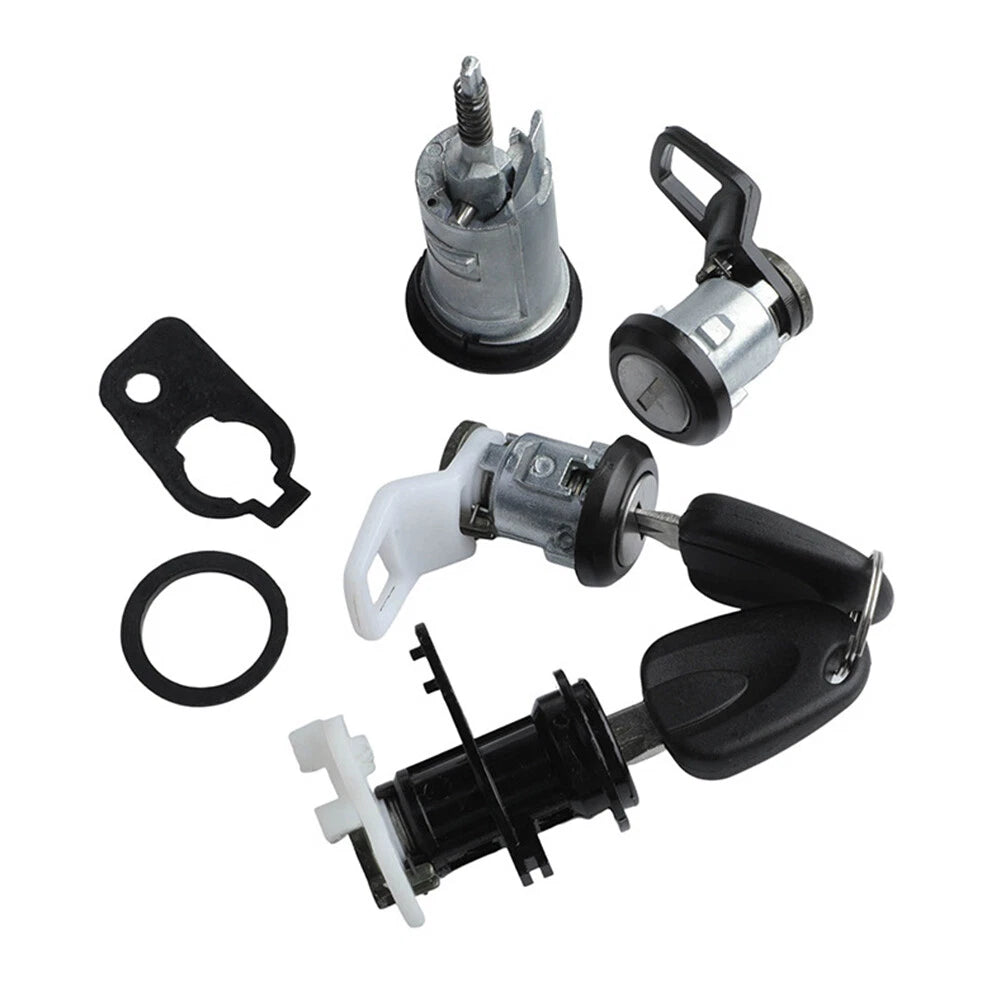 Ignition Switch & Lock Barrel Cylinder Set + 2 Keys 96223338 for Daewoo