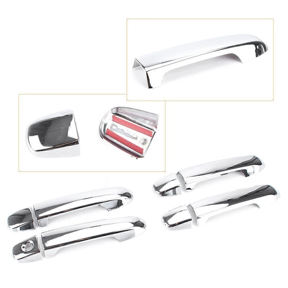 Set of 4 Chrome Side Door Handle Covers for Toyota Camry (2012–2017)