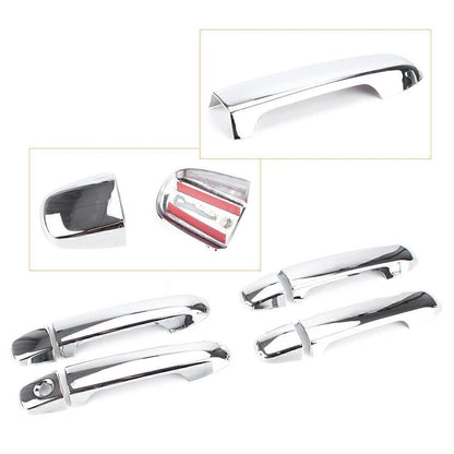 Set of 4 Chrome Side Door Handle Covers for Toyota Camry (2012–2017)