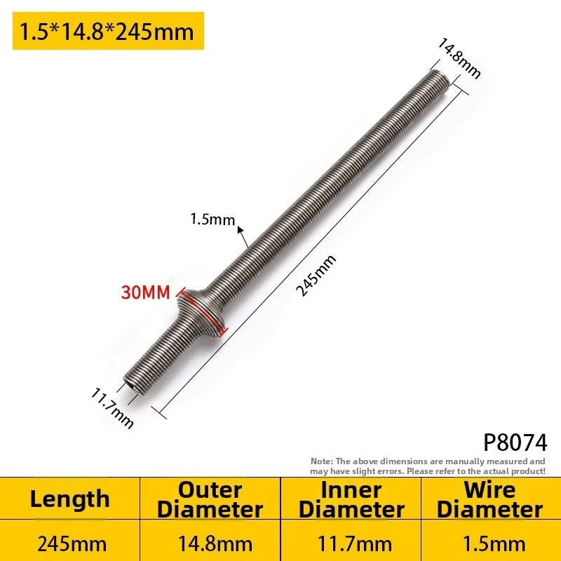 Stainless Steel Threading Accessory for Electrical Wiring and Conduit Fitting