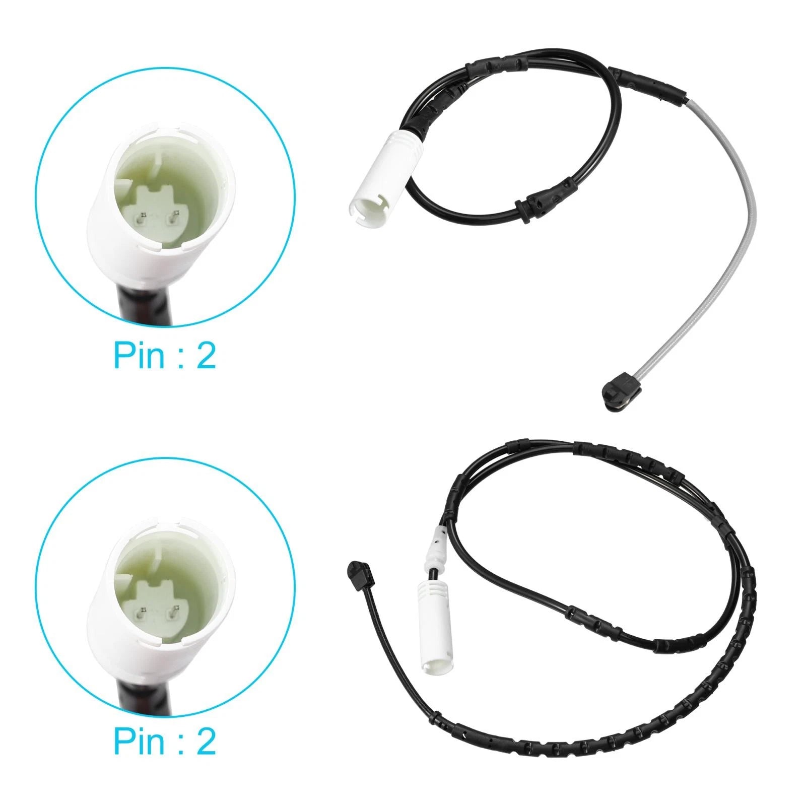 Brake Pad Wear Sensor Front Rear Set for BMW X1 (2013–2015)