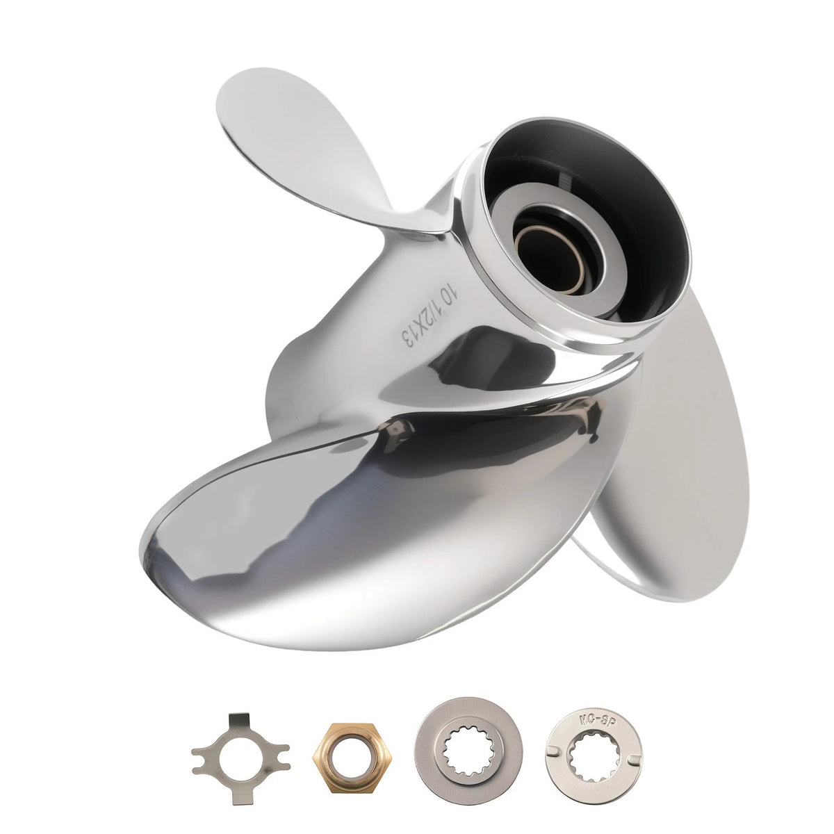 10.5" x 13" Marine Propeller for Mercury 40-60HP (48-855858A46) Stainless