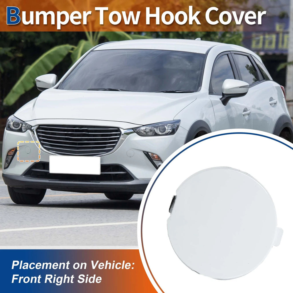 Front Right Tow Hook Cover Replacement for Mazda CX-3 (2016–2022)
