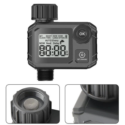 Programmable Water Timer for Efficient Lawn Irrigation