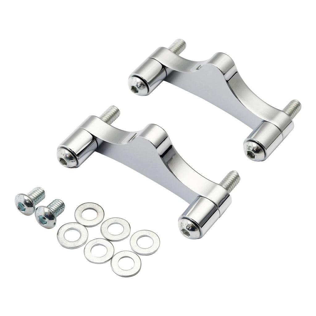 Chrome Front Fender Spacers for Harley Street Glide (2000–2013)