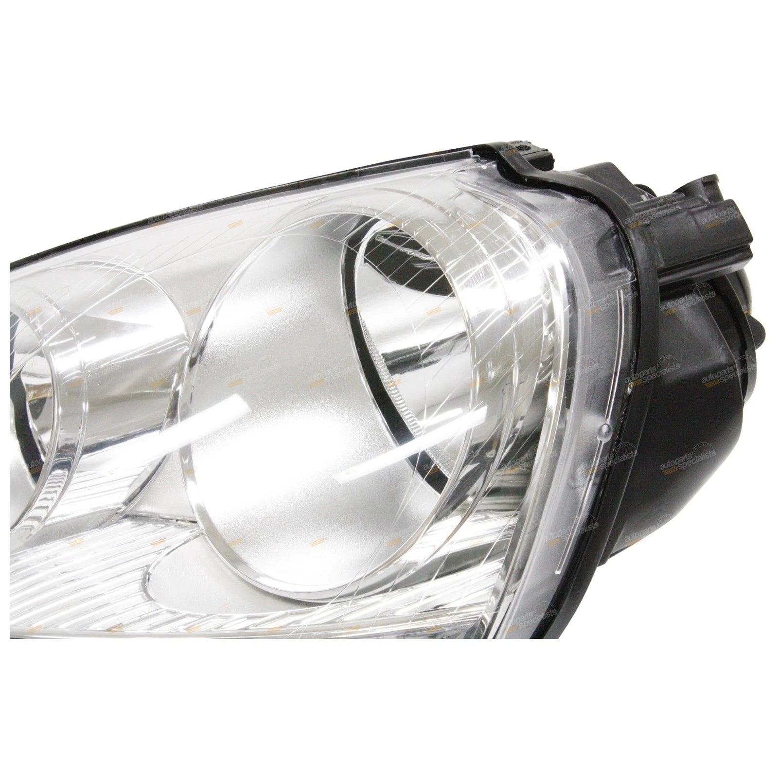 LH Chrome Headlight for VW Golf Jetta MK5 (2004–2010)