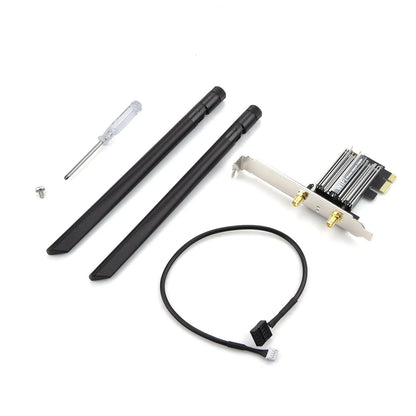 AX3000 PCIe WiFi 6 Adapter for Intel AX200 (Compatible Models)