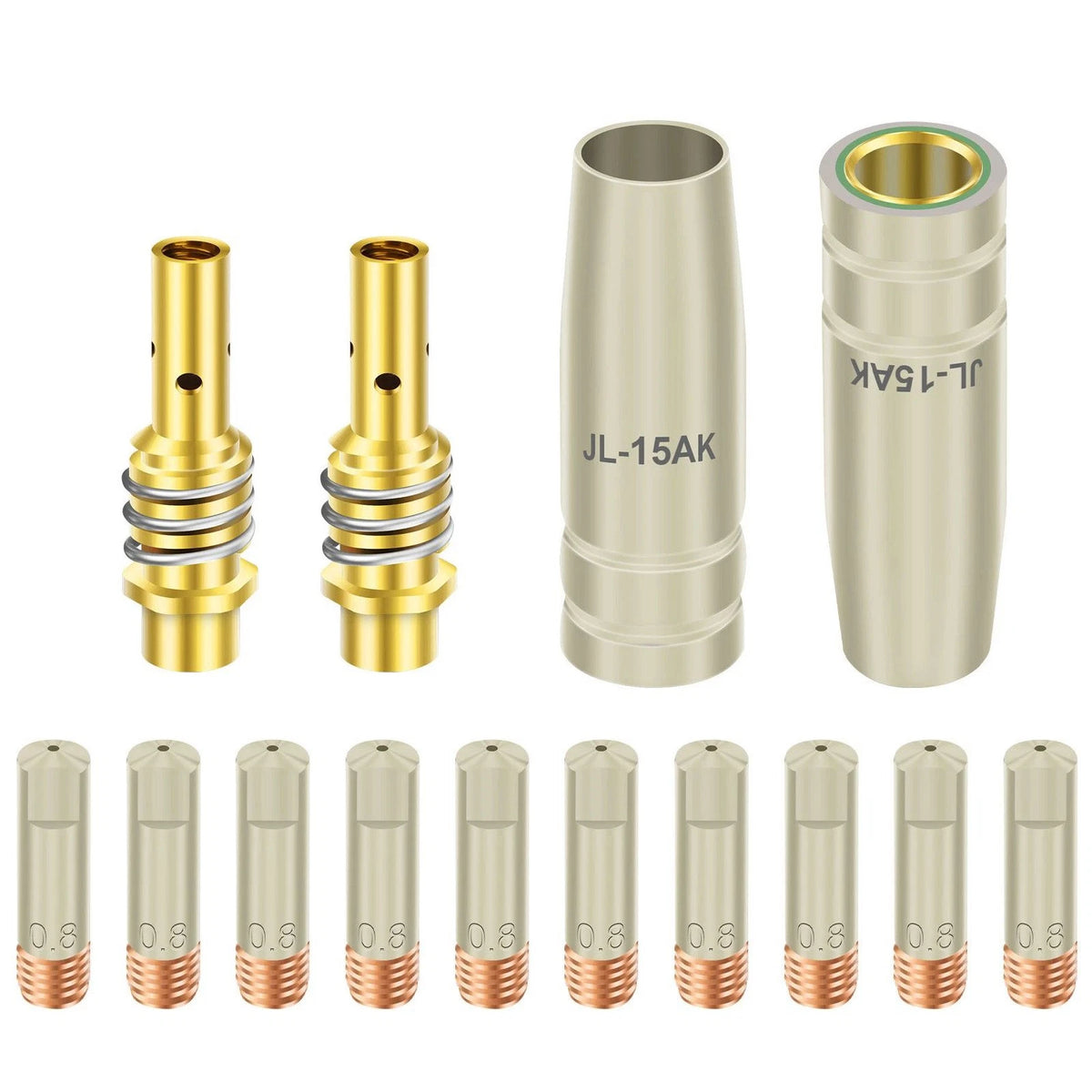 Contact Tip Nozzle Diffuser for 15AK Welding Machines (Fit)