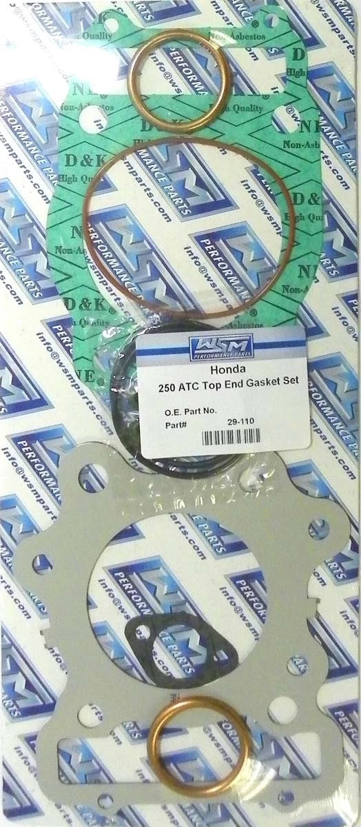 WSM Top End Gasket Kit for Honda ATC 250/300, TRX 250/300 (1985–2000)