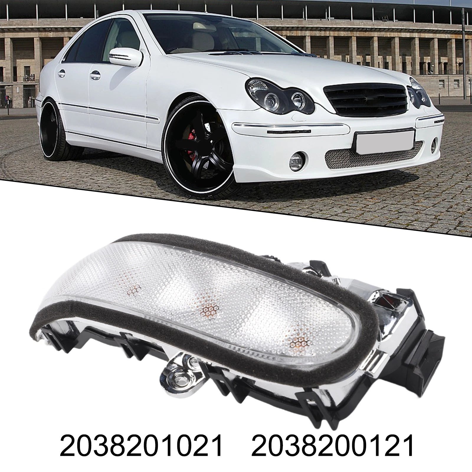 Replacement Lamp for Mercedes-Benz W203 (2000–2006)