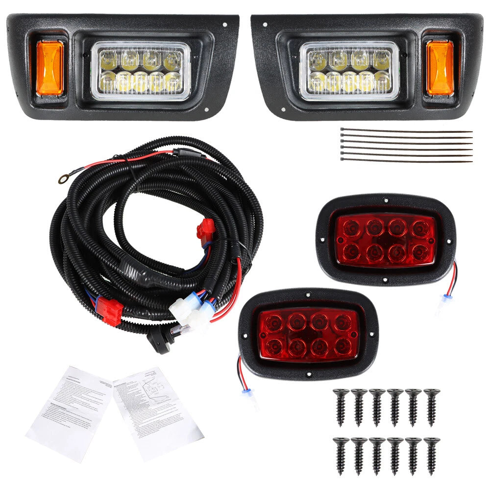 LED Headlights/Tail Lights Kit for Club Car DS (1993–Present)