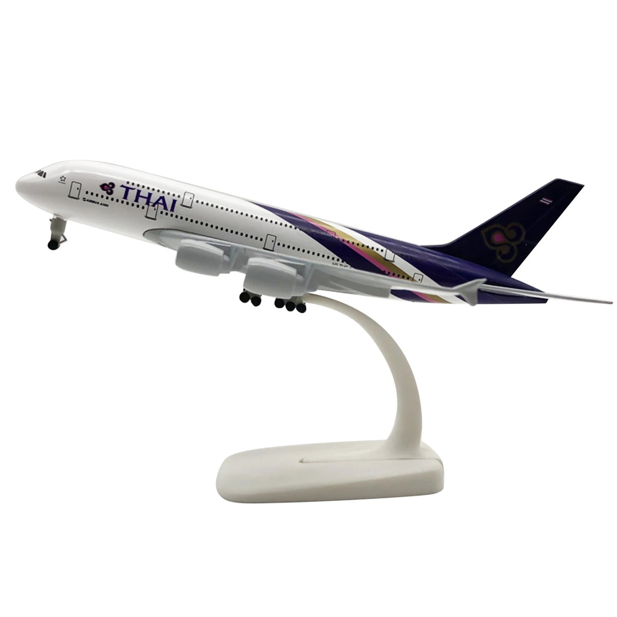 Alloy Aircraft Model for Thai Airways A380 (1:400 Scale)