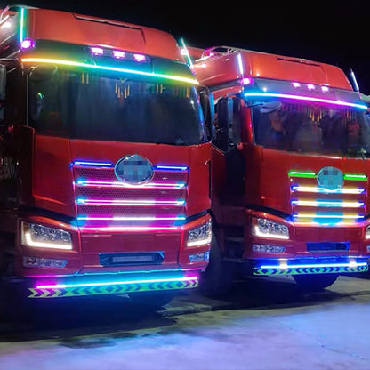 24V LED Strip Light for Trucks Cars (IP67 Waterproof)