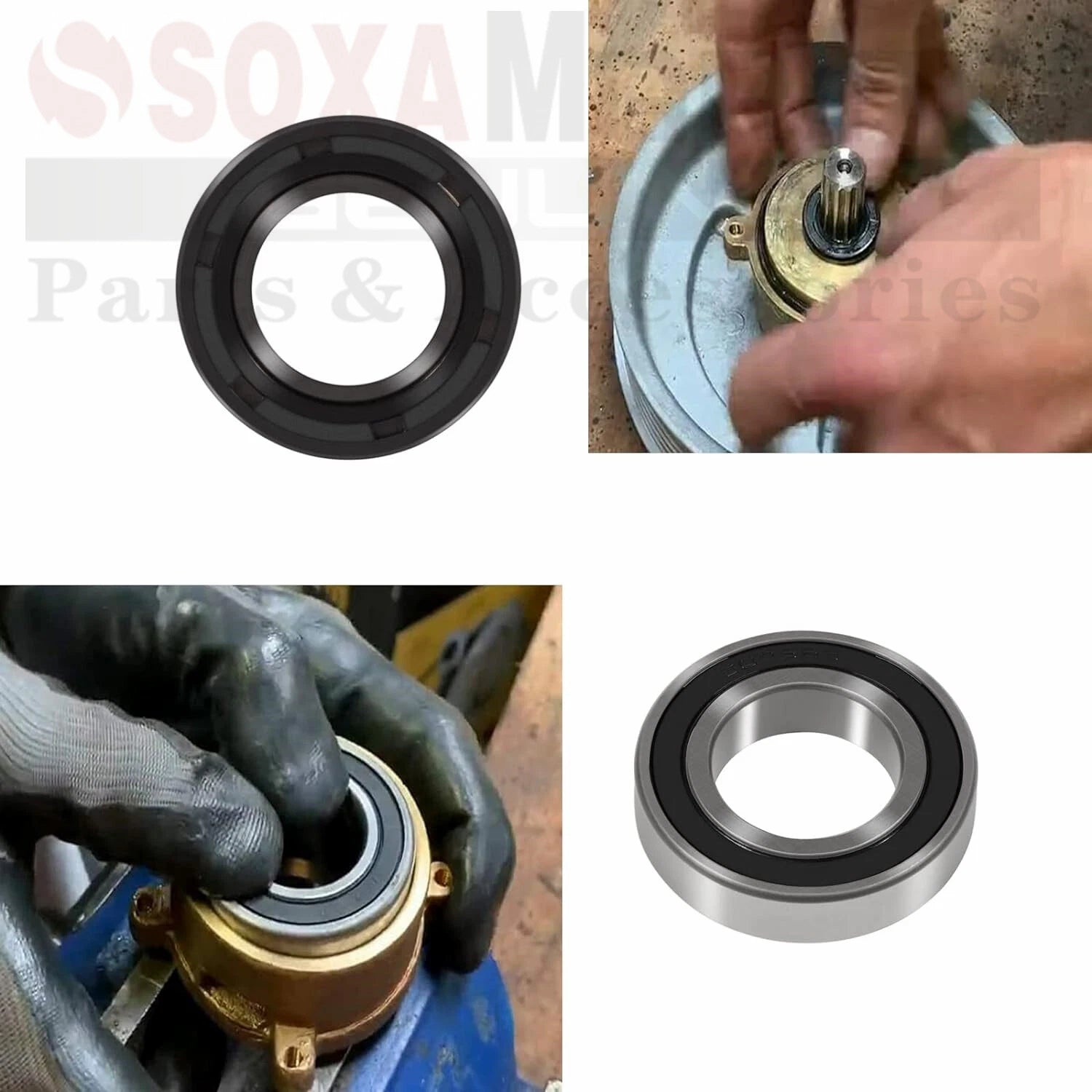 Sea Water Pump Service Kit for Volvo Penta (21214595, 21214596, 21214599, 21214601)