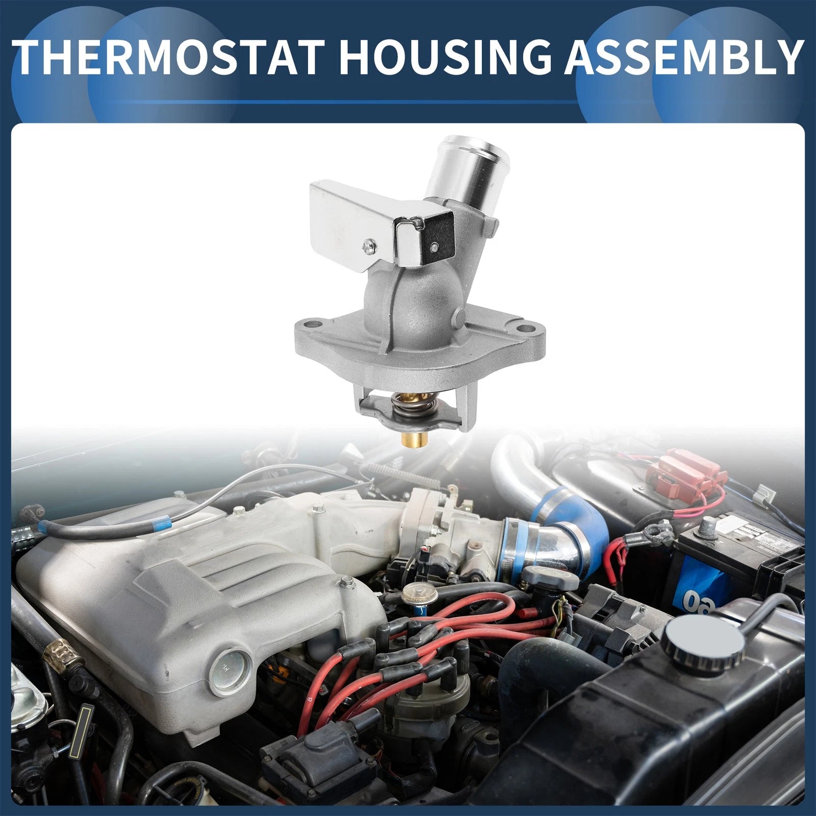 Engine Coolant Thermostat Housing Assembly for Chevrolet Colorado 2.5L (2015–2019)