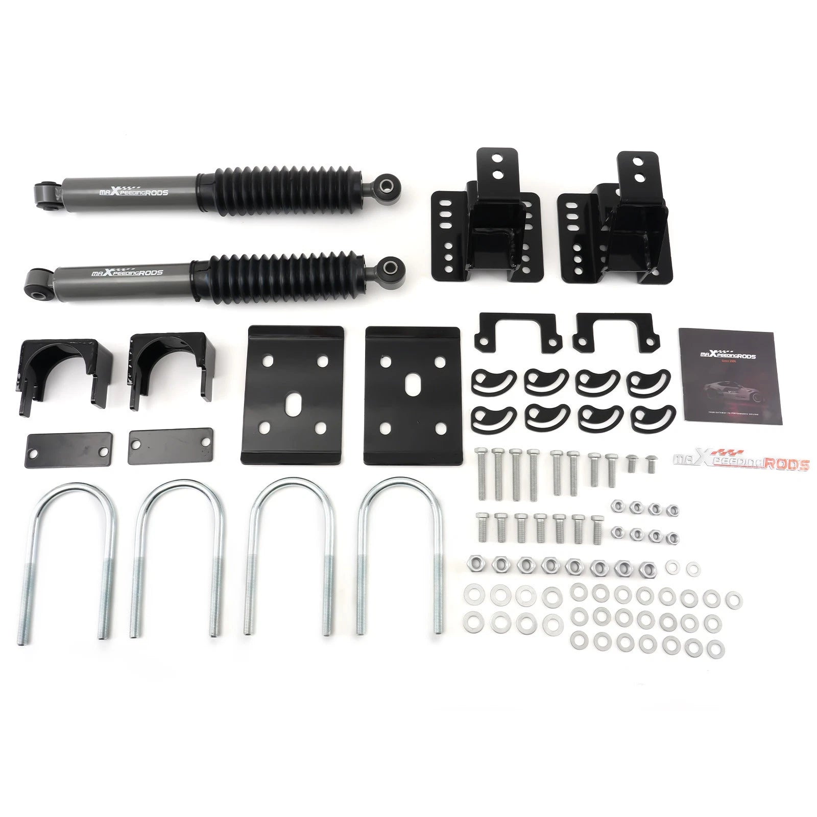 2" Front 4" Rear Lowering Kit for Chevy GMC 1500 2WD (2007–2015)