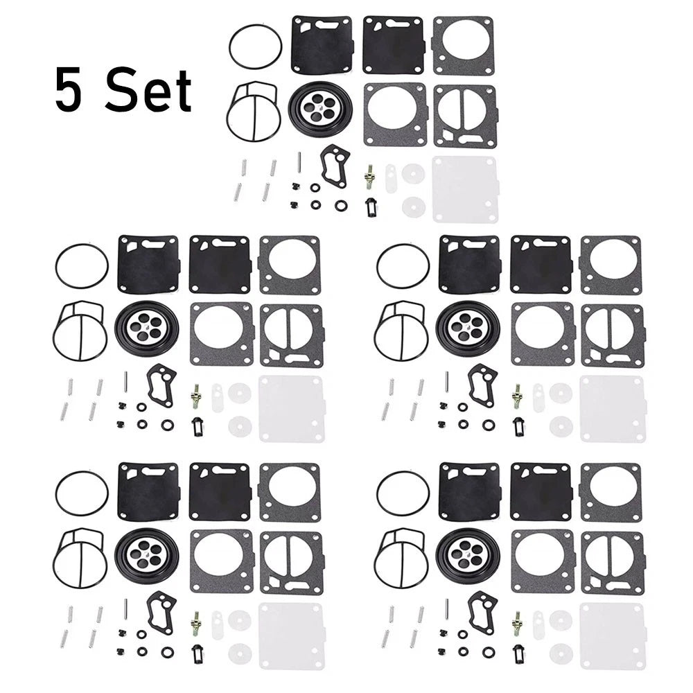 Set of 5 Carb Repair Rebuild Kits for SeaDoo 650 717 720 787 800