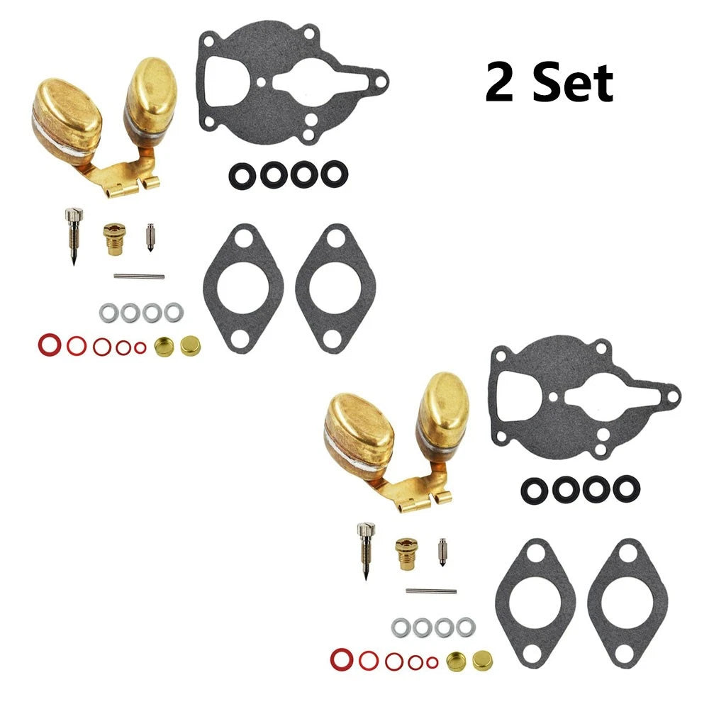 2X Carburetor Rebuild Kit for Zenith Wisconsin VH4D VHD TJD THD AHH