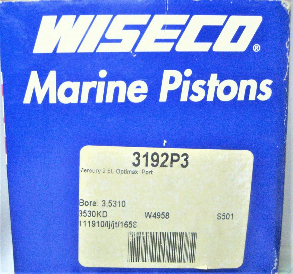 Wiseco 3192P3 Piston for Mercury Mariner Optimax Outboard