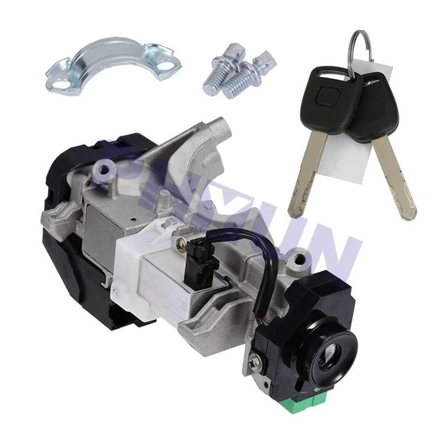 Ignition Switch Lock Cylinder + 2 Keys for Honda Accord Odyssey (2005–2007)
