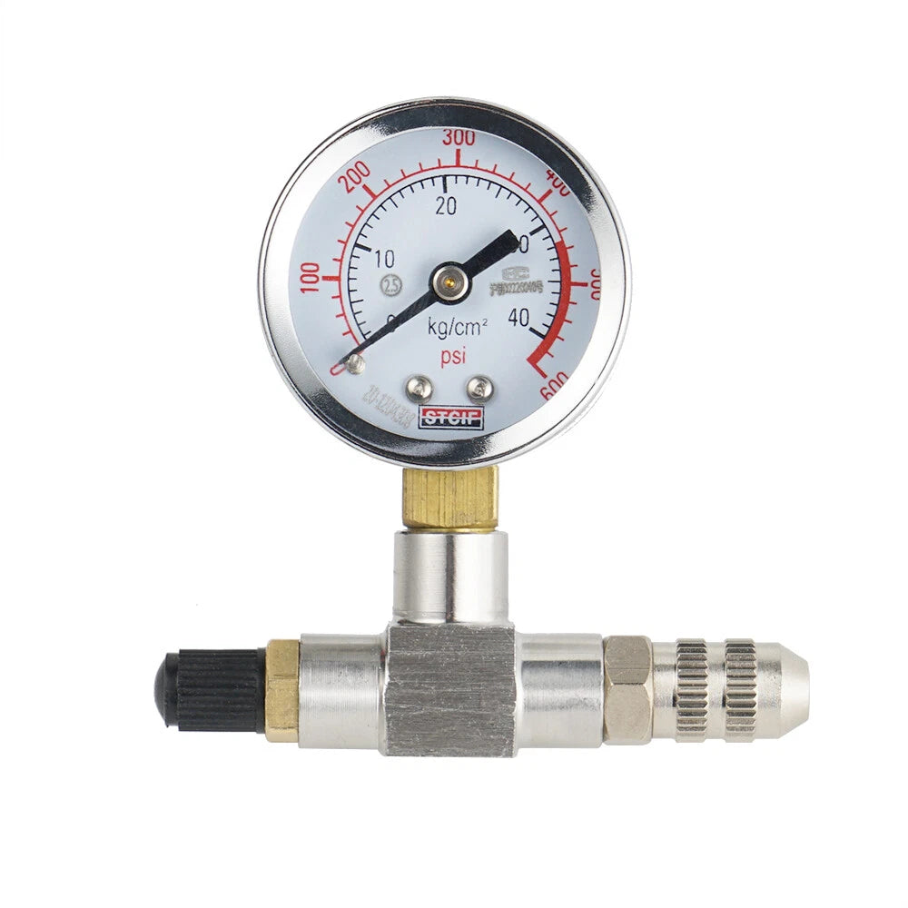 Shock Nitrogen Pressure Gauge Needle Fill Tool for Motorcycle (Universal)
