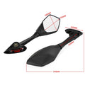 Rearview Mirror Long Stem LH & RH for Yamaha YZF R3 R25 (2015–2021) T9