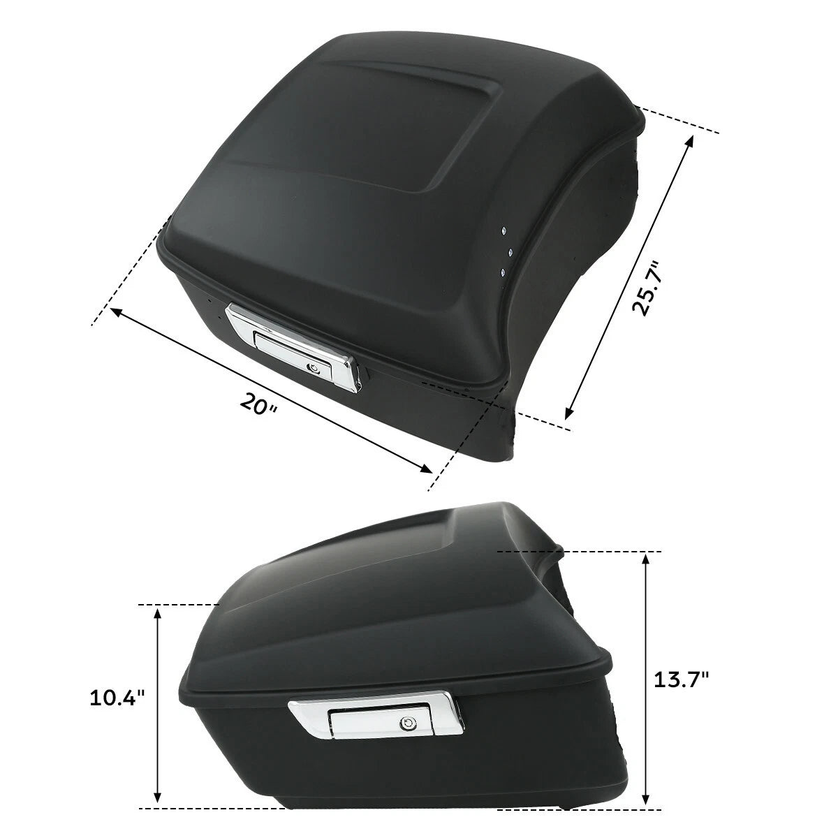 Trunk Backrest Mount Rack for Harley Touring Road King (1997–2008)